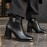 نیمبوت زنانه پنجه مربعی مدل هیلسون پاشنه 5 سانت