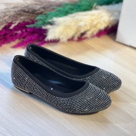 کفش کالج زنانه بابت نگینی در 2 طرح